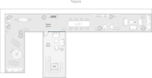 5-BD Apartment Sale, 528.8平方米 at Frunzenskaya naberezhnaya, Frunzenskaya Embankment, 30, Moscow, Russia #3