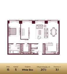3-BD Apartment Sale, 217.1 sq. m. at Prime Park, Leningradskiy Avenue, 37, Moscow, Russia #2