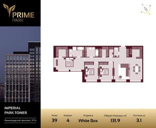 3-BD Apartment Sale, 131.9 sq. m. at Prime Park, Leningradskiy Avenue, 37, Moscow, Russia #2 3-BD Apartment Sale, 131.9 sq. m. at Prime Park, Leningradskiy Avenue, 37, Moscow, Russia #2