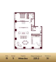 3-BD Apartment Sale, 225.2 sq. m. at Prime Park, Leningradskiy Avenue, 37, Moscow, Russia #2
