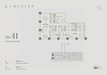 3-BD Apartment Sale, 243.9 sq. m. at Kamerger, Georgiyevsky Lane, 1, Moscow, Russia #2 3-BD Apartment Sale, 243.9 sq. m. at Kamerger, Georgiyevsky Lane, 1, Moscow, Russia #2