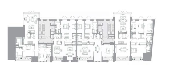3-BD Apartment Sale, 332.3平方米 at Kamerger, Georgiyevsky Lane, 1, Moscow, Russia #3