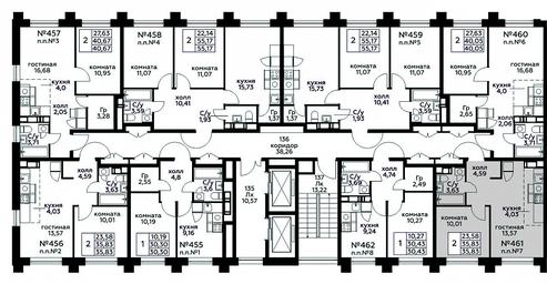 1-BD Apartment Sale, 35.83平方米 at Kvartal Rumyantsevo, ulitsa Admirala Kornilova, с1, Mosrentgen Settlement, Moscow, Russia #2 1-BD Apartment Sale, 35.83平方米 at Kvartal Rumyantsevo, ulitsa Admirala Kornilova, с1, Mosrentgen Settlement, Moscow, Russia #2