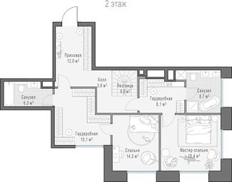 2-BD Apartment Sale, 193.3 sq. m. at Frunzenskaya naberezhnaya, Frunzenskaya Embankment, 30, Moscow, Russia #4