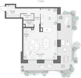 2-BD Apartment Sale, 193.3 sq. m. at Frunzenskaya naberezhnaya, Frunzenskaya Embankment, 30, Moscow, Russia #3