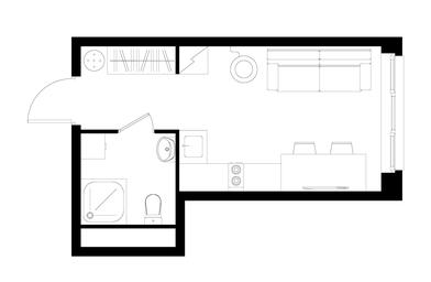 Apartment Sale, 21.5平方米 at Pervyi Moskovskiy, ulitsa Bianki, 1, Moskovskiy, Moscow, Russia #3
