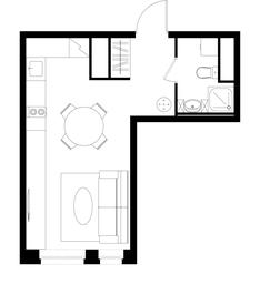 Apartment Sale, 26.4 sq. m. at Pervyi Moskovskiy, ulitsa Bianki, 1, Moskovskiy, Moscow, Russia #4