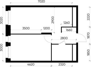 Apartment Sale, 42.7平方米 at Pervyi Moskovskiy, ulitsa Bianki, 1, Moskovskiy, Moscow, Russia #4