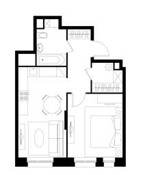 Apartment Sale, 44.9 sq. m. at Pervyi Moskovskiy, ulitsa Bianki, 1, Moskovskiy, Moscow, Russia #3