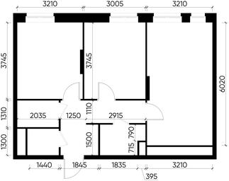2-BD Apartment Sale, 57.4 sq. m. at Pervyi Moskovskiy, ulitsa Bianki, 1, Moskovskiy, Moscow, Russia #3 2-BD Apartment Sale, 57.4 sq. m. at Pervyi Moskovskiy, ulitsa Bianki, 1, Moskovskiy, Moscow, Russia #3