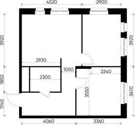 2-BD Apartment Sale, 54.8平方米 at Pervyi Moskovskiy, ulitsa Bianki, 1, Moskovskiy, Moscow, Russia #2 2-BD Apartment Sale, 54.8平方米 at Pervyi Moskovskiy, ulitsa Bianki, 1, Moskovskiy, Moscow, Russia #2