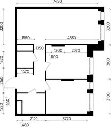 2-BD Apartment Sale, 61.2平方米 at Pervyi Moskovskiy, ulitsa Bianki, 1, Moskovskiy, Moscow, Russia #3 2-BD Apartment Sale, 61.2平方米 at Pervyi Moskovskiy, ulitsa Bianki, 1, Moskovskiy, Moscow, Russia #3