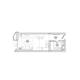 Apartment Sale, 27.2 sq. m. at UNO.Sokolinaya Gora, 8th Sokolinoy Gory Street, 26, Moscow, Russia #2 Apartment Sale, 27.2 sq. m. at UNO.Sokolinaya Gora, 8th Sokolinoy Gory Street, 26, Moscow, Russia #2