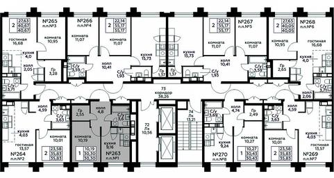 Apartment Sale, 30.3 sq. m. at Kvartal Rumyantsevo, ulitsa Admirala Kornilova, с1, Mosrentgen Settlement, Moscow, Russia #2