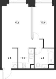 Продажа 1-комн. квартиры, 41,4 м² в ЖК «Voice Towers (Войс Тауэрс)», 1-й Грайвороновский проезд, Москва, Россия #3 Продажа 1-комн. квартиры, 41,4 м² в ЖК «Voice Towers (Войс Тауэрс)», 1-й Грайвороновский проезд, Москва, Россия #3