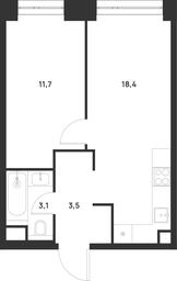 Продажа 1-комн. квартиры, 36,7 м² в ЖК «Voice Towers (Войс Тауэрс)», 1-й Грайвороновский проезд, Москва, Россия #3 Продажа 1-комн. квартиры, 36,7 м² в ЖК «Voice Towers (Войс Тауэрс)», 1-й Грайвороновский проезд, Москва, Россия #3
