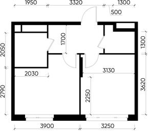 Apartment Sale, 36.1 sq. m. at Peredelkino Blizhnee, Korneya Chukovskogo Street, 1, Vnukovskoye Settlement, Moscow, Russia #3