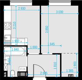 1-BD Apartment Sale, 34 sq. m. at Malevich, Otradnaya Street, 8, Moscow, Russia #3 1-BD Apartment Sale, 34 sq. m. at Malevich, Otradnaya Street, 8, Moscow, Russia #3
