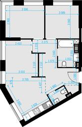 2-BD Apartment Sale, 61.1平方米 at Malevich, Otradnaya Street, 8, Moscow, Russia #2 2-BD Apartment Sale, 61.1平方米 at Malevich, Otradnaya Street, 8, Moscow, Russia #2