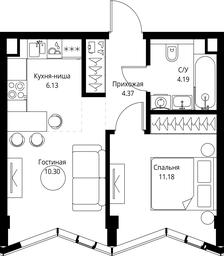 1-BD Apartment Sale, 36.17平方米 at MIRA, Mira Avenue, Moscow, Russia #3 1-BD Apartment Sale, 36.17平方米 at MIRA, Mira Avenue, Moscow, Russia #3