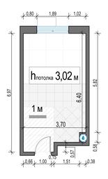 Apartment Sale, 24.1 sq. m. at Milovidnoe, zhiloy kompleks Milovidnoye, Settlement of Razvilka, Leninskiy City District, Moscow Region, Russia #3