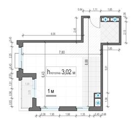 1-BD Apartment Sale, 53.5 sq. m. at TopHills, Elektrolitny Drive, 7Ас3, Moscow, Russia #3