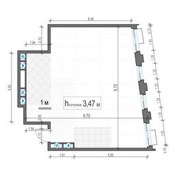 2-BD Apartment Sale, 76.8 sq. m. at TopHills, Elektrolitny Drive, 7Ас3, Moscow, Russia #3 2-BD Apartment Sale, 76.8 sq. m. at TopHills, Elektrolitny Drive, 7Ас3, Moscow, Russia #3