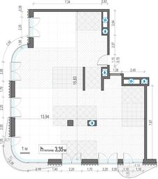 2-BD Apartment Sale, 170.3 sq. m. at Lavrushinskiy, Lavrushinsky Lane, 11к1, Moscow, Russia #3 2-BD Apartment Sale, 170.3 sq. m. at Lavrushinskiy, Lavrushinsky Lane, 11к1, Moscow, Russia #3