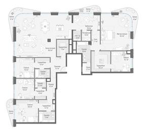 5-BD Apartment Sale, 323.7平方米 at Lavrushinskiy, Lavrushinsky Lane, 11к1, Moscow, Russia #3 5-BD Apartment Sale, 323.7平方米 at Lavrushinskiy, Lavrushinsky Lane, 11к1, Moscow, Russia #3