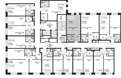 Apartment Sale, 38.2平方米 at Stremyannyj 2, Stremyanniy Lane, 2, Moscow, Russia #2 Apartment Sale, 38.2平方米 at Stremyannyj 2, Stremyanniy Lane, 2, Moscow, Russia #2