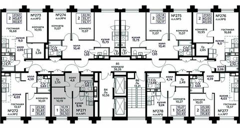 Apartment Sale, 30.3 sq. m. at Kvartal Rumyantsevo, ulitsa Admirala Kornilova, с1, Mosrentgen Settlement, Moscow, Russia #2