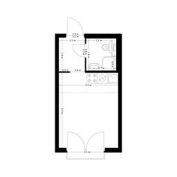 Продажа квартиры, 20,3 м² в ЖК «Красноказарменная 15», Красноказарменная улица, 15с4, Москва, Россия #2 Продажа квартиры, 20,3 м² в ЖК «Красноказарменная 15», Красноказарменная улица, 15с4, Москва, Россия #2