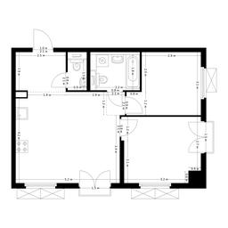 Продажа 2-комн. квартиры, 56 м² в ЖК «Красноказарменная 15», Красноказарменная улица, 15с4, Москва, Россия #2 Продажа 2-комн. квартиры, 56 м² в ЖК «Красноказарменная 15», Красноказарменная улица, 15с4, Москва, Россия #2