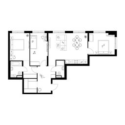 3-BD Apartment Sale, 85.5 sq. m. at Matveevskiy Park, Ochakovskoye Highway, вл3с11, Moscow, Russia #2 3-BD Apartment Sale, 85.5 sq. m. at Matveevskiy Park, Ochakovskoye Highway, вл3с11, Moscow, Russia #2