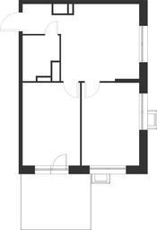 1-BD Apartment Sale, 54.3 sq. m. at Газопровод, Sosenskoye Settlement, Moscow, Russia #2