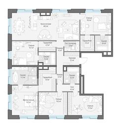5-BD Apartment Sale, 200.6 sq. m. at Ilinka 3/8, Ilyinka Street, 3/8с4, Moscow, Russia #4