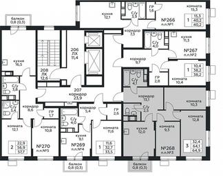2-BD Apartment Sale, 64.9 sq. m. at Tsvetochnye Poliany, kvartal № 23, Filimonkovskoye Municipal Formation, Moscow, Russia #3 2-BD Apartment Sale, 64.9 sq. m. at Tsvetochnye Poliany, kvartal № 23, Filimonkovskoye Municipal Formation, Moscow, Russia #3