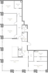 4-BD Apartment Sale, 174 sq. m. at Luzhniki Collection, Luzhnetskaya Embankment, 2/4с17, Moscow, Russia #2 4-BD Apartment Sale, 174 sq. m. at Luzhniki Collection, Luzhnetskaya Embankment, 2/4с17, Moscow, Russia #2
