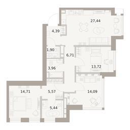 3-BD Apartment Sale, 97.93平方米 at The Five, 5th Donskoy Drive, вл21к6, Moscow, Russia #3 3-BD Apartment Sale, 97.93平方米 at The Five, 5th Donskoy Drive, вл21к6, Moscow, Russia #3