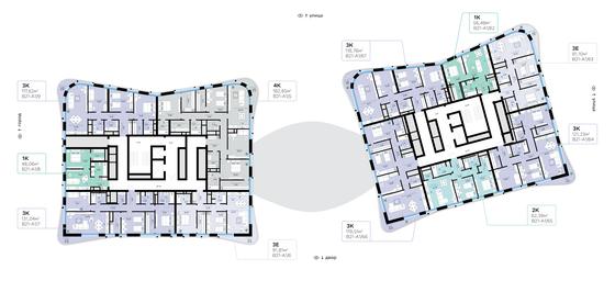 3-BD Apartment Sale, 118.76平方米 at SberCity, zhiloy kompleks Sbersiti, Rublyovo-Arkhangelskoye Microdistrict, Moscow, Russia #3 3-BD Apartment Sale, 118.76平方米 at SberCity, zhiloy kompleks Sbersiti, Rublyovo-Arkhangelskoye Microdistrict, Moscow, Russia #3
