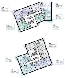 3-BD Apartment Sale, 111.63 sq. m. at SberCity, zhiloy kompleks Sbersiti, Rublyovo-Arkhangelskoye Microdistrict, Moscow, Russia #3 3-BD Apartment Sale, 111.63 sq. m. at SberCity, zhiloy kompleks Sbersiti, Rublyovo-Arkhangelskoye Microdistrict, Moscow, Russia #3