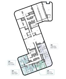 2-BD Apartment Sale, 83.32 sq. m. at SberCity, zhiloy kompleks Sbersiti, Rublyovo-Arkhangelskoye Microdistrict, Moscow, Russia #3 2-BD Apartment Sale, 83.32 sq. m. at SberCity, zhiloy kompleks Sbersiti, Rublyovo-Arkhangelskoye Microdistrict, Moscow, Russia #3