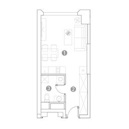 Apartment Sale, 26.4平方米 at Very, Botanicheskaya Street, 29, Moscow, Russia #2 Apartment Sale, 26.4平方米 at Very, Botanicheskaya Street, 29, Moscow, Russia #2