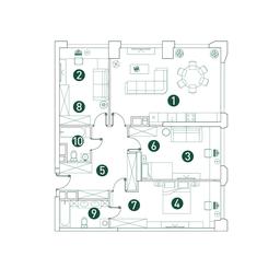 3-BD Apartment Sale, 114.1 sq. m. at Very, Botanicheskaya Street, 29, Moscow, Russia #3 3-BD Apartment Sale, 114.1 sq. m. at Very, Botanicheskaya Street, 29, Moscow, Russia #3