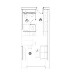 Apartment Sale, 25.7 sq. m. at Very, Botanicheskaya Street, 29, Moscow, Russia #2 Apartment Sale, 25.7 sq. m. at Very, Botanicheskaya Street, 29, Moscow, Russia #2