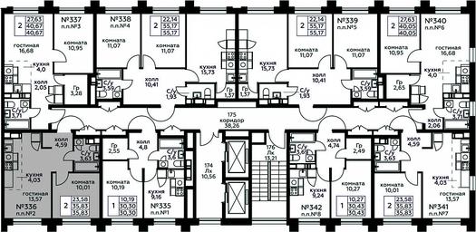 Продажа 1-комн. квартиры, 35,83 м² в ЖК «Квартал Румянцево», улица Адмирала Корнилова, с1, поселение Мосрентген, Москва, Россия #2