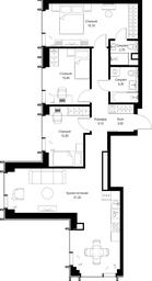3-BD Apartment Sale, 87.2 sq. m. at VEER, Vereyskaya Street, Moscow, Russia #2