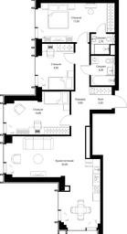 3-BD Apartment Sale, 94 sq. m. at VEER, Vereyskaya Street, Moscow, Russia #3 3-BD Apartment Sale, 94 sq. m. at VEER, Vereyskaya Street, Moscow, Russia #3