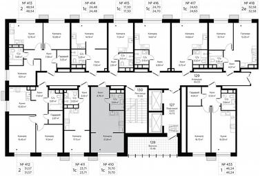 Apartment Sale, 31.7平方米 at MirrorZdanie, Oktyabrskaya Street, 98, Moscow, Russia #2 Apartment Sale, 31.7平方米 at MirrorZdanie, Oktyabrskaya Street, 98, Moscow, Russia #2