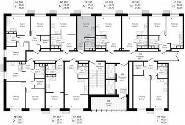 Apartment Sale, 17.3平方米 at MirrorZdanie, Oktyabrskaya Street, 98, Moscow, Russia #2 Apartment Sale, 17.3平方米 at MirrorZdanie, Oktyabrskaya Street, 98, Moscow, Russia #2